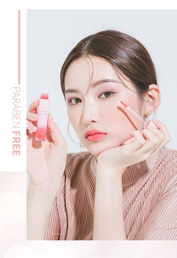 KEYBO Lip Plumper Dotom Lip Plus 16 Colors, 3 Steps Extreme Plumping Clear Lip Gloss by Essence Lip Care Oil & 16 Color Tints from Korean Makeup (33. GM-Grapefruit Tea)-VivaGrace Women