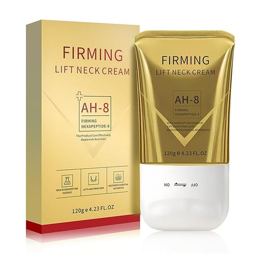 AH-8 Firming Neck Cream with Roller, Tightening & Lifting Cream for Sagging Skin, Contains Hexapeptide, Moisturizing for Face & Body Skin Tightening Cream-VivaGrace Women