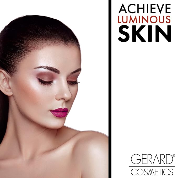 Makeup Highlighter Palette Trio (Starstruck) by Gerard Cosmetics | Vegan Powder Highlighter Makeup Palette with Three Luminous Shades | Cruelty Free and Made in the USA-VivaGrace Women