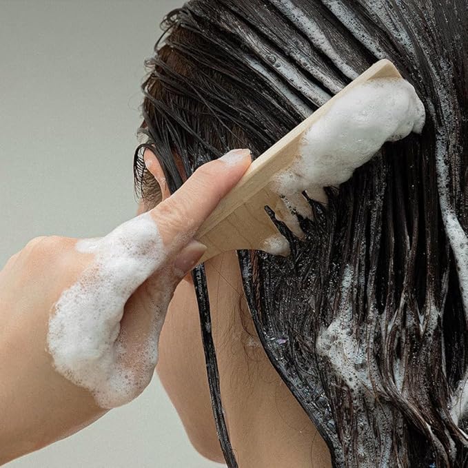 Karl&Hans Botanic Double Mint Vegan Shampoo Organic for Men and Women, Sulfate-Free Hair Shampoo with Peppermint & Natural Flower Extracts, Scalp Repair for All Hair Types, 13.2 fl oz-VivaGrace Women