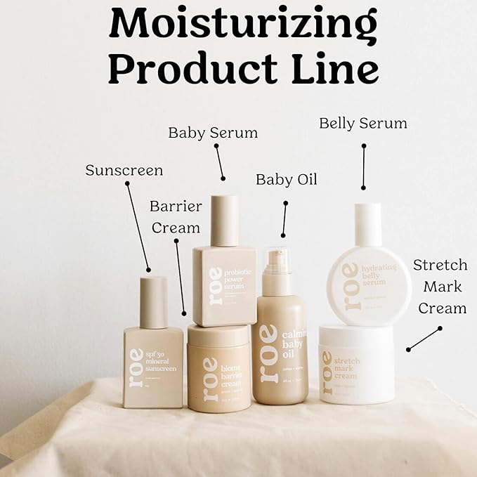 Stretch Mark Cream for Sensitive Skin Plant-Based Long and Short-term Hydration, Increases Skin Elasticity and Firmness (Stretch Mark Cream)-VivaGrace Women