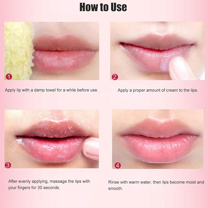 Sonew Lip Exfoliating Gel Propolis Extract Lip Treatment Gel Moisturizing Nourishing Anti-aging for Plump and Soft Lips-VivaGrace Women