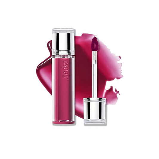 Espoir Couture Lip Tint Glaze #20 Plum Compote 0.14oz | Volumizing Lip Stain with Syrupy Shine | Long-Lasting & Vibrant Color for Radiant Lip Look | Moisturizing & Glossy Lip Tint | Korean Lip Makeup-VivaGrace Women