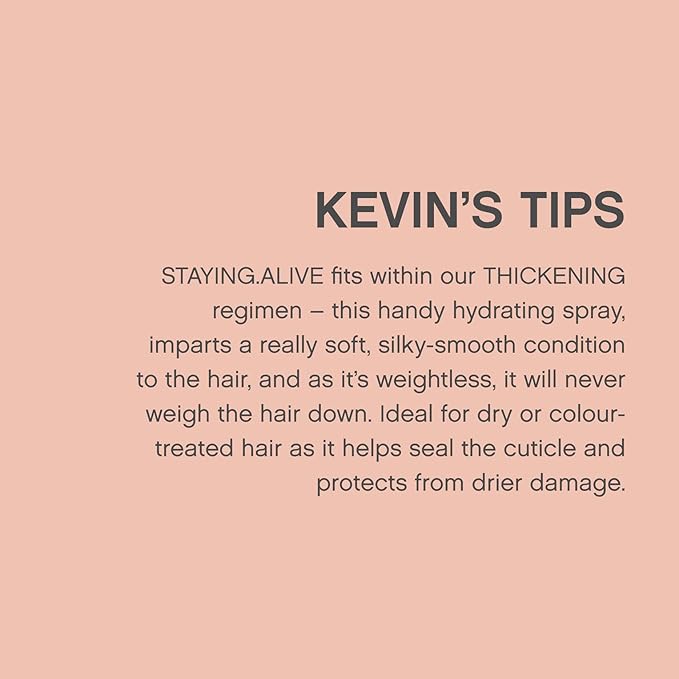 KEVIN.MURPHY STAYING.ALIVE - Leave-In Treatment - For Dry, Damaged or Coloured Hair - Works for All Hair Types - Damaged Repair - Sulphate Free Care - 150 mL / 5.1 oz-VivaGrace Women