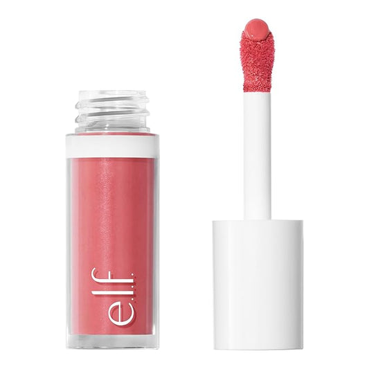 e.l.f. Camo Liquid Blush, Long-lasting Liquid Blush For High-pigment Color, Creates A Soft, Dewy Finish, Vegan & Cruelty-free, Cheeky Lychee-VivaGrace Women