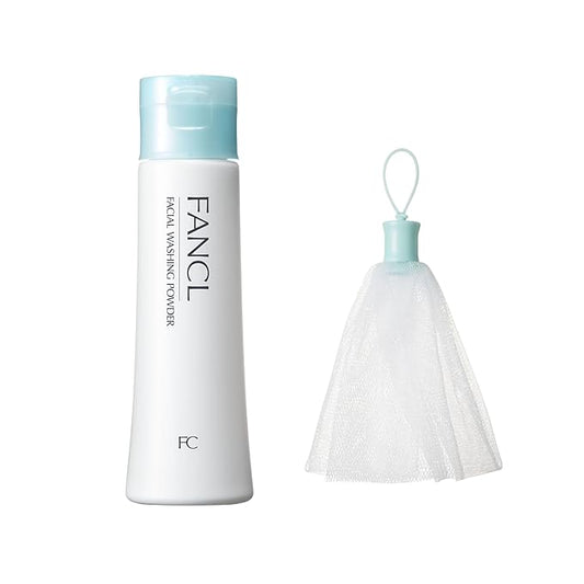 FANCL Facial Cleansing Powder & Foaming Net Set-VivaGrace Women