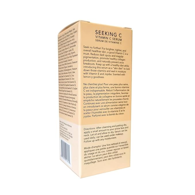 Eight Saints Vitamin C Serum For Face, Anti Aging Facial Serum, Hyaluronic Acid, Vitamin E, Organic Aloe Vera and Jojoba Oil, Hydrating & Brightening Serum for Dark Spots, Fine Lines and Wrinkles, 1oz-VivaGrace Women