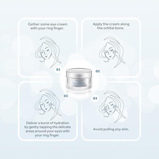 Anti-Aging Eye Cream, the Most Effective Eye Cream with Argireline for Instant Firming and Long-Term Reduction of Dark Circles, Puffiness, Wrinkles and Bags, 30 ml, 1 fl. oz-VivaGrace Women