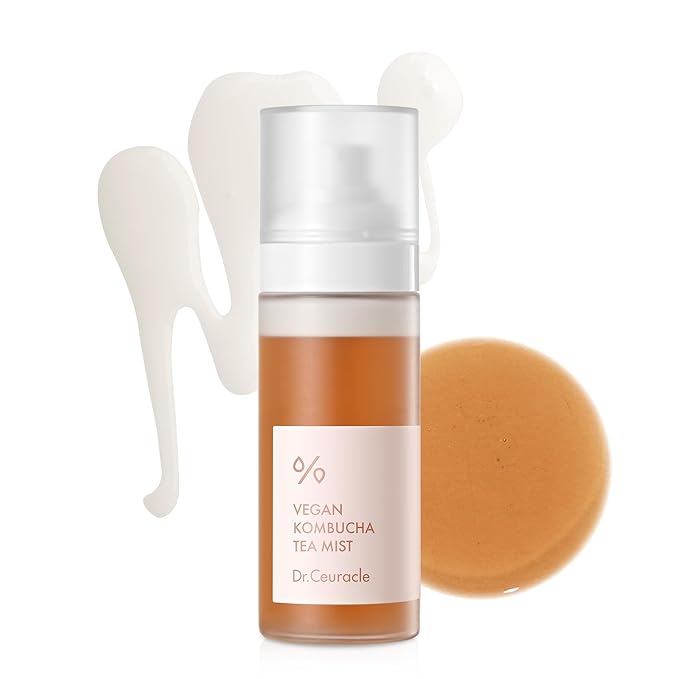 Dr.Ceuracle Vegan Kombucha Tea Mist - Hydrating Face Mist, Portable Milky Spray Serum, Korean Skincare (80 ml / 2.70 fl. oz.)-VivaGrace Women