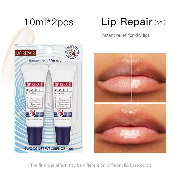Lip Repair Gel, Moisturizing Lip Repair Soft Moisturizing Lip Care, Soothe & Protect Lip Balm.-VivaGrace Women