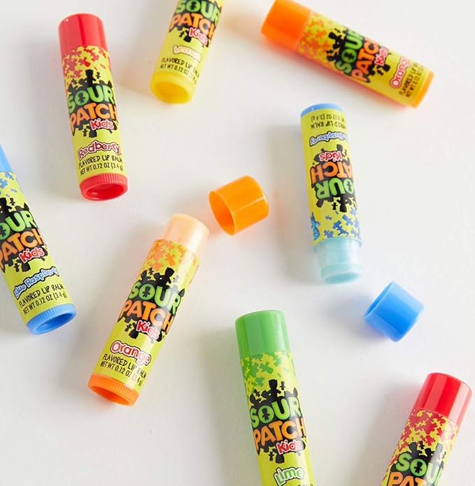 Taste Beauty Sour Patch Kids 8 Pack Lip Balm-VivaGrace Women