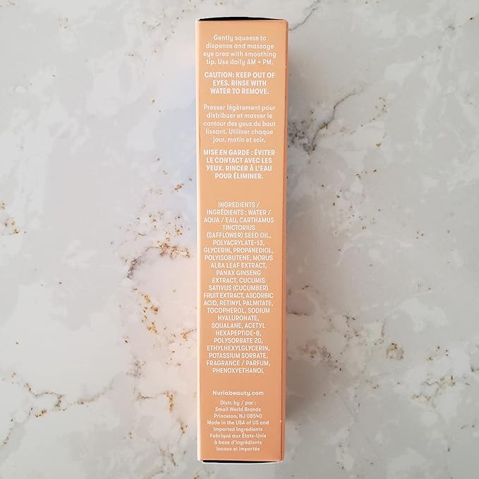 Nuria - Defend Triple Action Eye Cream for Dark Circles, Puffiness and Fine Lines, Nourishing Under Eye Cream with Ginseng and Mulberry Root, 15mL/0.5 fl oz-VivaGrace Women