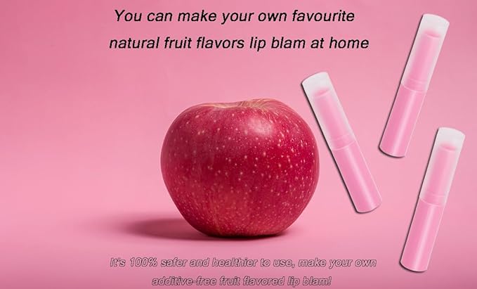 0.14oz Empty Flavored Lip Balm Container Tubes Plastic Homemade Moisturizing Lip Stick with Caps Bulk Fit for Women Adult DIY Making Supplies, 25 Count (Rose Pink)-VivaGrace Women