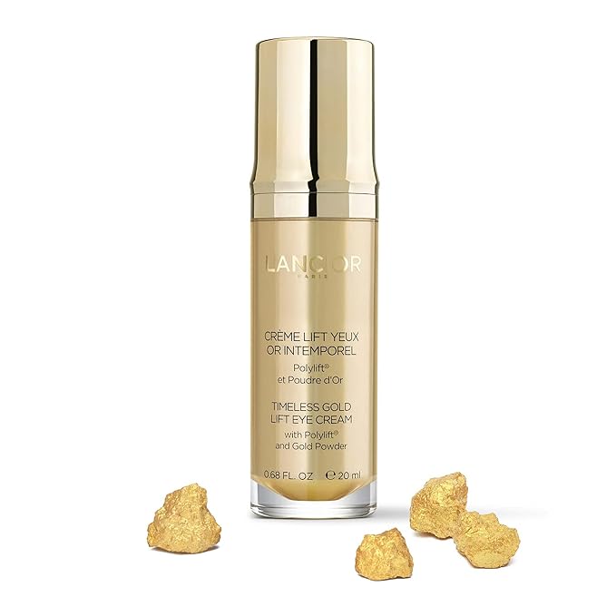 Timeless Gold Lift Eye Cream - Fights Against The Signs Of Aging Around The Eyes - Helps Skin Regain Suppleness - Brightens And Opens Up Eye Area - Highly Effective Ingredients - 0.7 Oz-VivaGrace Women