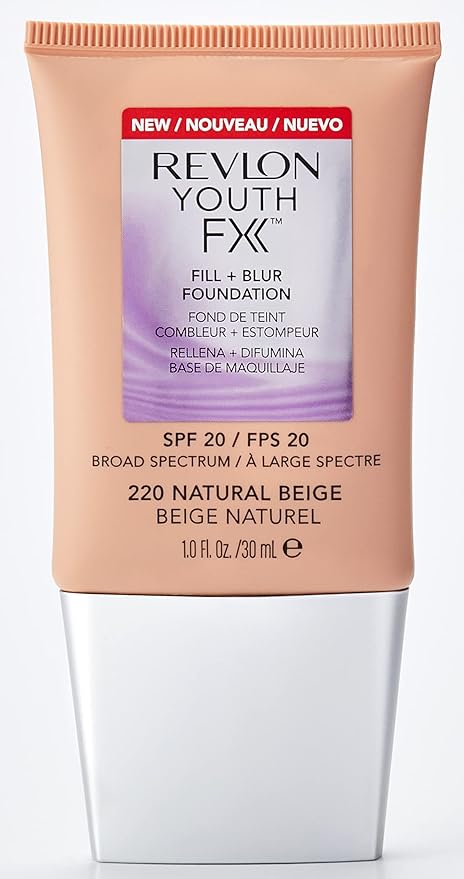 Youth Fx Fill + Blur Foundation 220Natural Beige Spf20 30Ml-VivaGrace Women