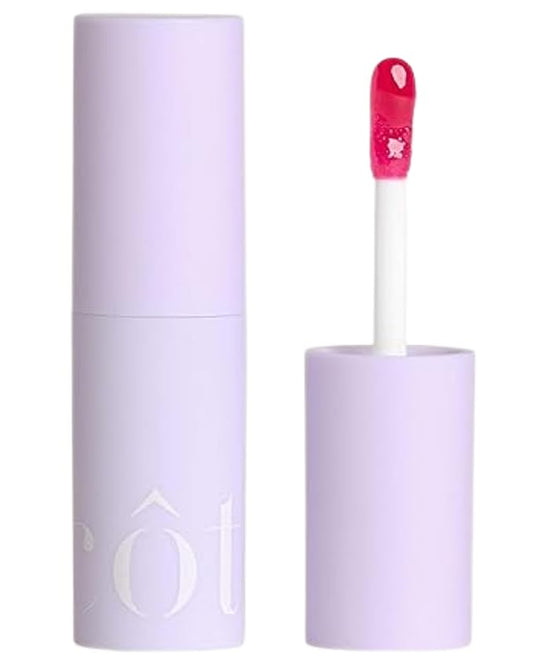 Côte Beauty The Necessity Peptide Lip Shine in Lola - Plumping Coral Lip Gloss with Hyaluronic Acid, Shea Butter & Jojoba Oil - Non-Sticky, Long-Lasting Hydrating Formula-VivaGrace Women