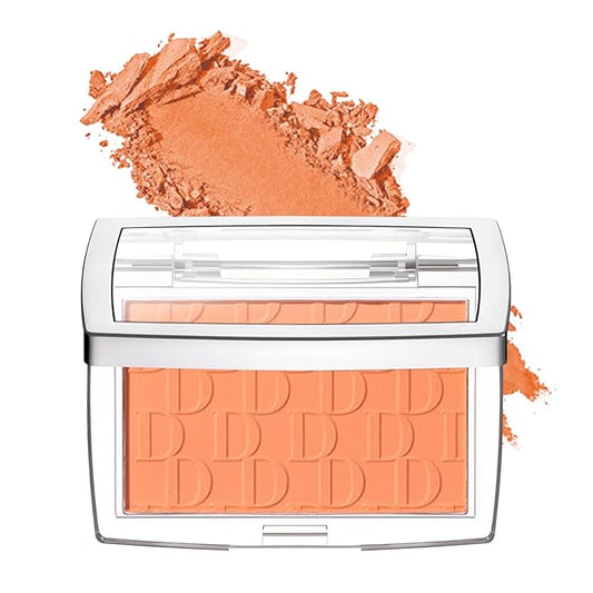 Embossed Blush, Palette Pink Dark Powder Blush Palette-VivaGrace Women