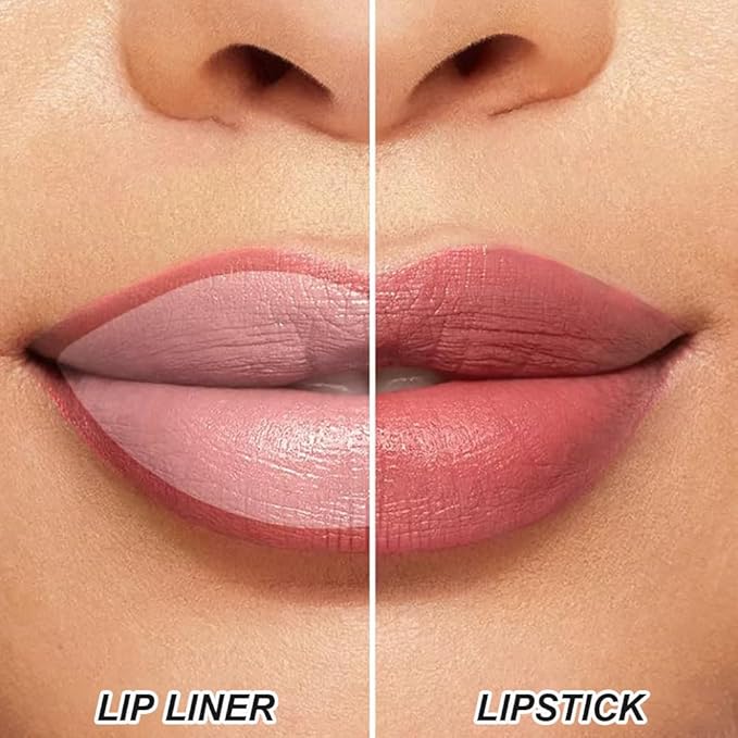 3 Colors Peel Off Lip Liner Stain Kit, Long Wear Matte Lip Tint Stain Set with Tweezer for Women, Waterproof Transfer Proof Highly Pigmented Peel Off Liquid Lipstick for All Skin Types (#1,2,3)-VivaGrace Women