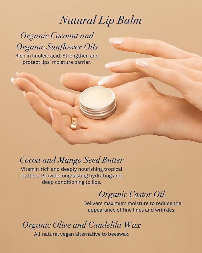 Hines+Young Natural Body Care Set - Contains our Fragrance Free Body Cream, Natural Lip Balm, Soap Singles Tin & Soap Refill Tin, Hydrate & Refresh, Natural Ingredients, Ideal Gift Set-VivaGrace Women