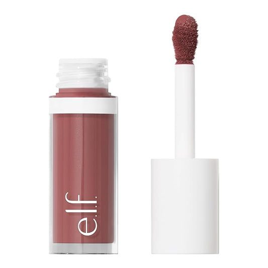 e.l.f. Camo Liquid Blush, Long-lasting Liquid Blush For High-pigment Color, Creates A Soft, Dewy Finish, Vegan & Cruelty-free, Suave Mauve-VivaGrace Women