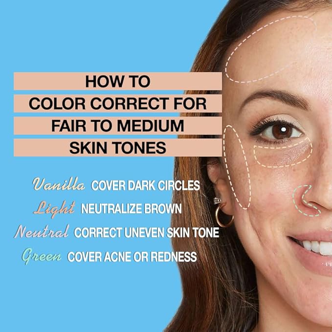 Kaely PROFESSIONAL MAKEUP Correcting Concealer Stick,Medium Coverage Concealer Crayon,under Eye Brightener Concealer for Dark Circles,corrector de ojeras,Lightweight,Vegan,08 NEUTRAL-VivaGrace Women