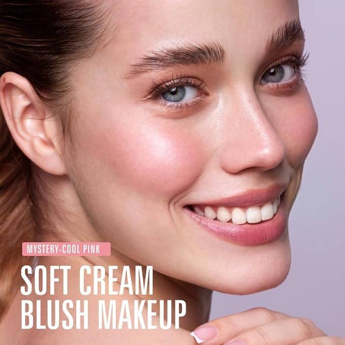KIMUSE Soft Cream Blush Makeup, Liquid Blush for Cheeks, Weightless, Long-Wearing, Smudge Proof, Natural-Looking, Dewy Finish-VivaGrace Women