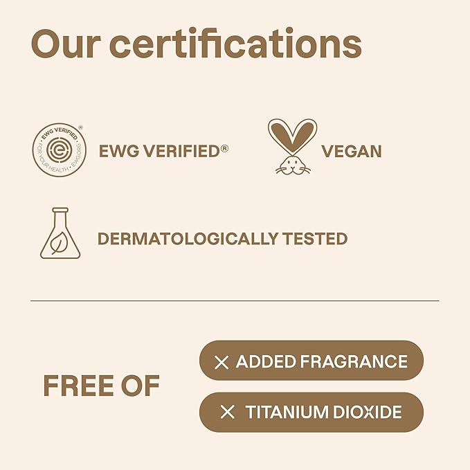 ATTITUDE Oceanly Light Coverage Foundation Stick, Titanium Dioxide-Free, EWG Verified, Plastic-Free, Vegan & Cruelty-free Makeup, Moka, 0.42 Ounces-VivaGrace Women