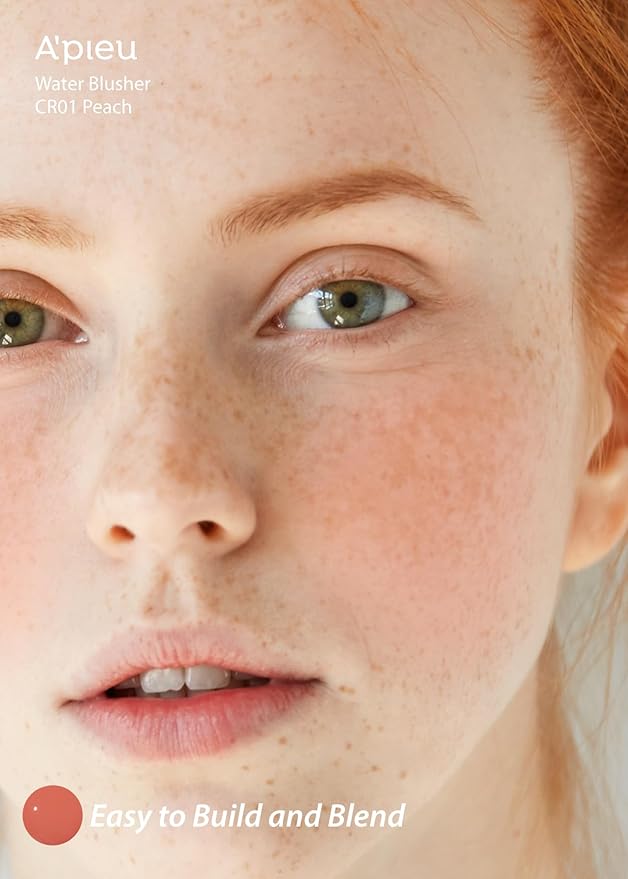 A'PIEU JUICY-PANG WATER BLUSHER (CR01 - Peach) Korean Liquid Blush For Cheeks K Beauty Makeup-VivaGrace Women