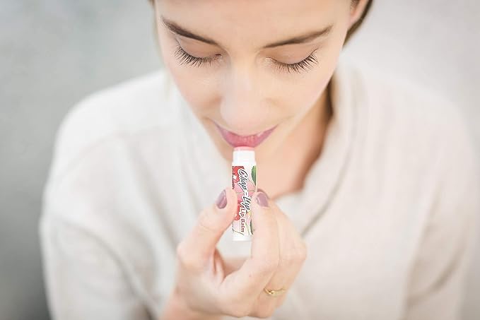 Chap-Lip Vitamin E Lip Balm - Moisturizing Lip Therapy with Coconut Oil in 6 Flavors, 48 Count Holiday Jar-VivaGrace Women