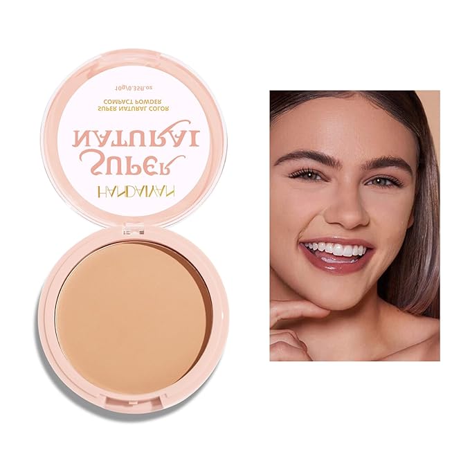 Pressed Face Powder Makeup Mineral Foundation Finishing Powder Pressed Finishing and Setting Powder Loose Setting Powder Makeup #05-VivaGrace Women