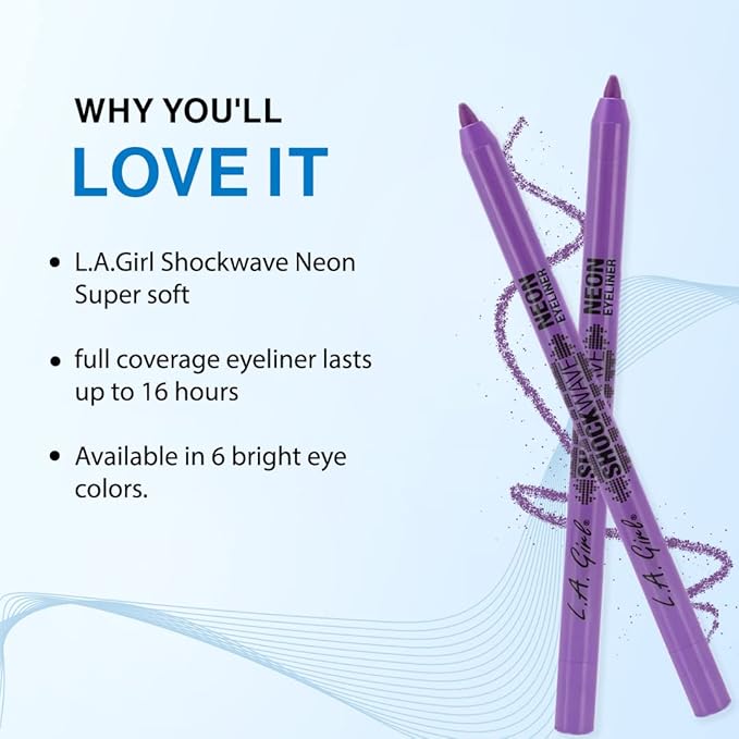 L.A. Girl Shockwave Eyeliner, Vivid GP739