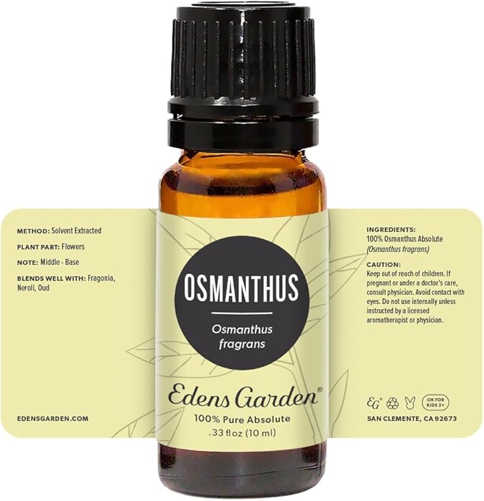 Edens Garden Osmanthus Essential Oil- 100% Pure Premium Grade, Undiluted, Natural, Therapeutic, Aromatherapy, The Best for Diffuser, Skin, Face, Hair 10 ml (.33 fl oz)-VivaGrace Women