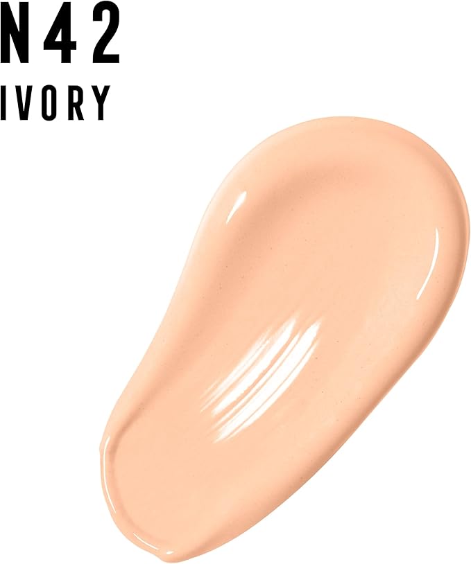 Max Factor Facefinity 3-in-1 All Day Flawless Liquid Foundation, SPF 20-42 Ivory, 30 ml-VivaGrace Women