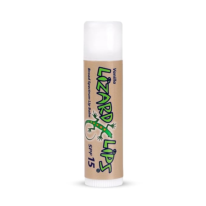 Lizard Lips SPF 15 Lip Balm (Vanilla)-VivaGrace Women