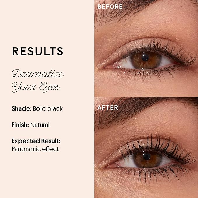 Winky Lux ExtravaLash Mascara, Voluminous and Lengthening - Black Mascara Eye Makeup