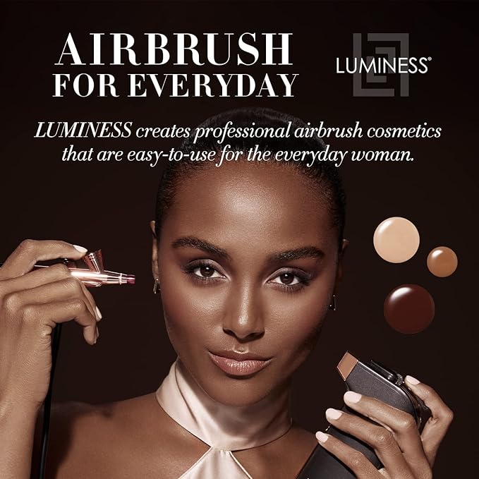 Luminess Air Silk 4-In-1 Airbrush Foundation- Foundation, Shade 150 (.5 Fl Oz) - Sheer to Medium Coverage-Anti-Aging Formula Hydrates and Moisturizes - Professional Makeup Kit for Cordless Air Brush-VivaGrace Women
