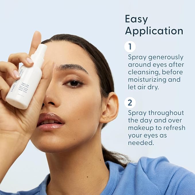 twenty/twenty Easy On The Eyes – 0.02% Hypochlorous Acid Spray to Cleanse Eyelashes – Reduce Eyelid Irritation – Safe for Sensitive Skin – Ophthalmologist Developed–Vegan, Clean Ingredients – 60ml-VivaGrace Women