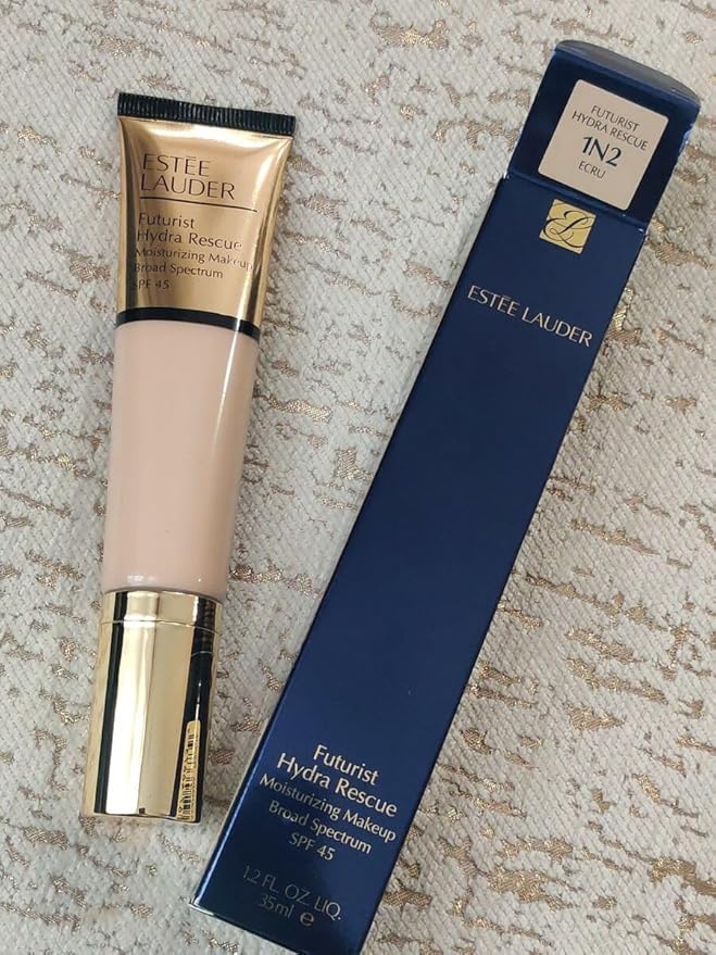 Estée Lauder Futurist Hydra Rescue Moisturizing Makeup SPF 45 Ecru 1N2-VivaGrace Women