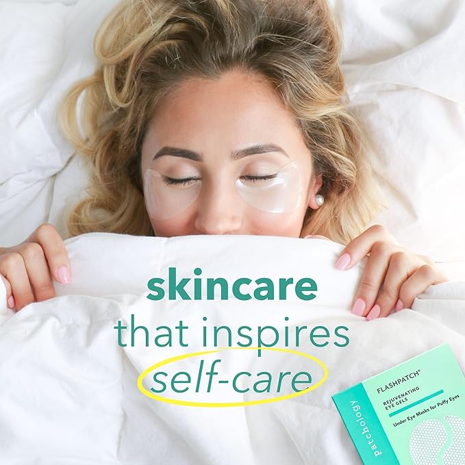 Patchology Under Eye Gel Patches – Natural Eye Masks for Puffy Eyes, Dark Circles & Eye Bags, Soothing Skincare Treatment for All Skin Types, Beauty & Personal Care Essentials (5 Pairs)-VivaGrace Women