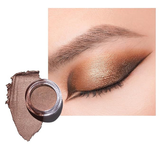 Oulac Shimmer Cream Eyeshadow also for Highlighter Blendable Eye Shadow Waterproof&Long Lasting with Moisturizing Formula Soft Shimmer Eye Make-up,Vegan & Cruelty-Free,6g 22-VivaGrace Women