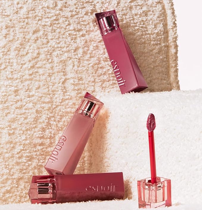 Espoir Couture Lip Tint Glaze #10 Pinky Lowkey 0.19oz | Volumizes & High-Shine Lip Plumper | Long-Lasting Vibrant Color | Thickening radiance Lip Stain | Tinted Lip Moisturizer | Korean Lip Makeup-VivaGrace Women