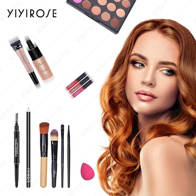 Makeup Sets For Women Brush Sets(Eyeshadow,Primer,Concealer,lipstick,lipgloss,Eyeliner,Eyebrow,Makeup brushe,Mascara &more) (27 sets B)-VivaGrace Women