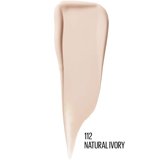 Maybelline Dream Urban Cover Flawless Coverage Foundation Makeup, SPF 50, Natural Ivory-VivaGrace Women