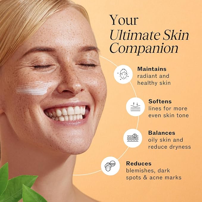 LilyAna Naturals Face and Neck Moisturizer for Women and Men - Moisturizer Face and Neck Cream for Dry Skin and Dark Spot Brightening (Super C, 1.7oz)-VivaGrace Women