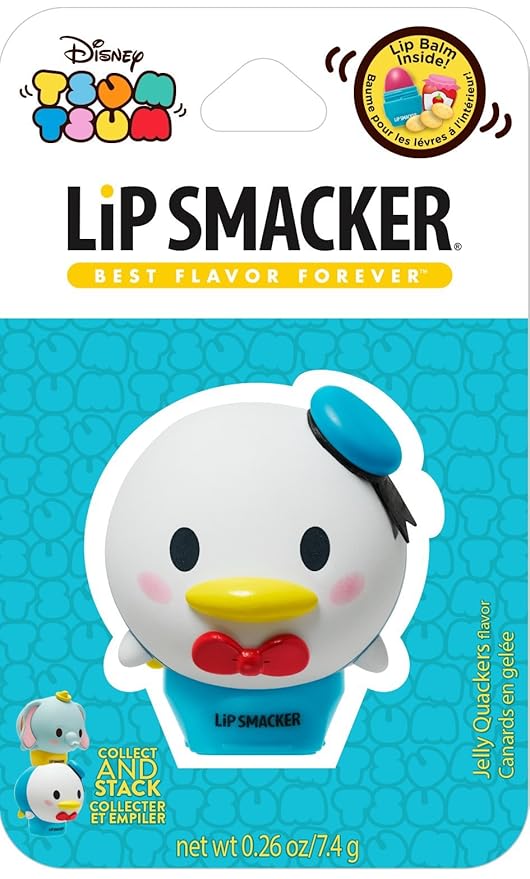 Lip Smacker Disney Tsum Tsum Balms Donald Jelly Quackers 0.26 Ounce-VivaGrace Women