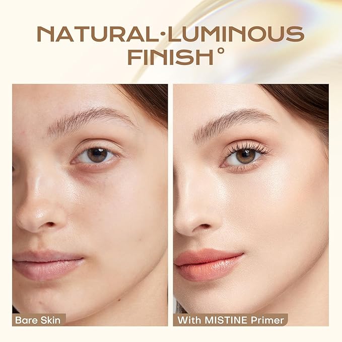 MISTINE Hydrating Makeup Face Primer, 8 Types of Hyaluronic Acid Blur Makeup Primer, Vitamin B5, Skin Perfecting & Smoothing Makeup Primer for Mature Skin,1 Oz-VivaGrace Women