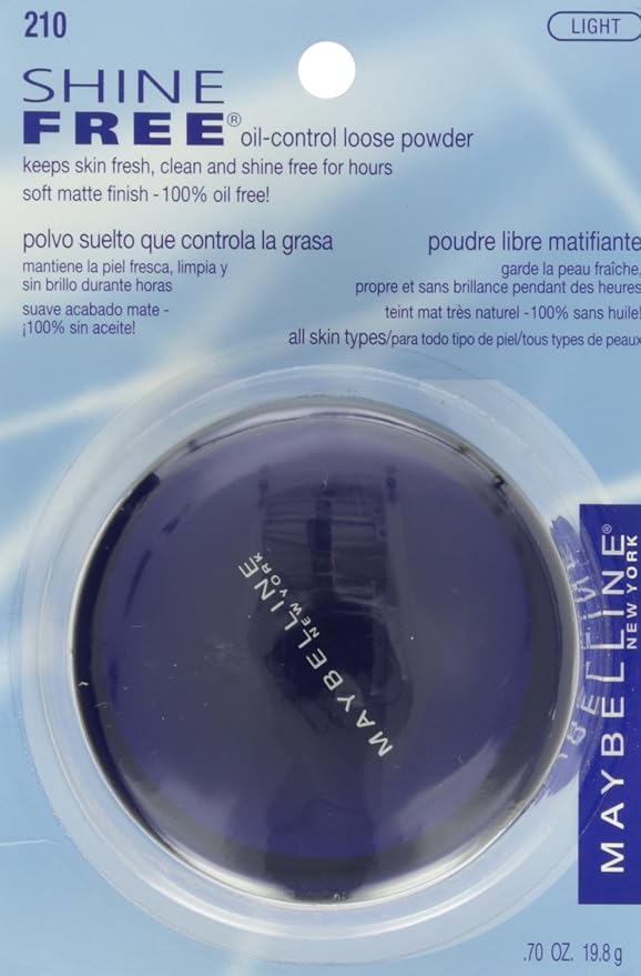 Maybelline New York Shine Free Oil Control Loose Powder, Light-VivaGrace Women