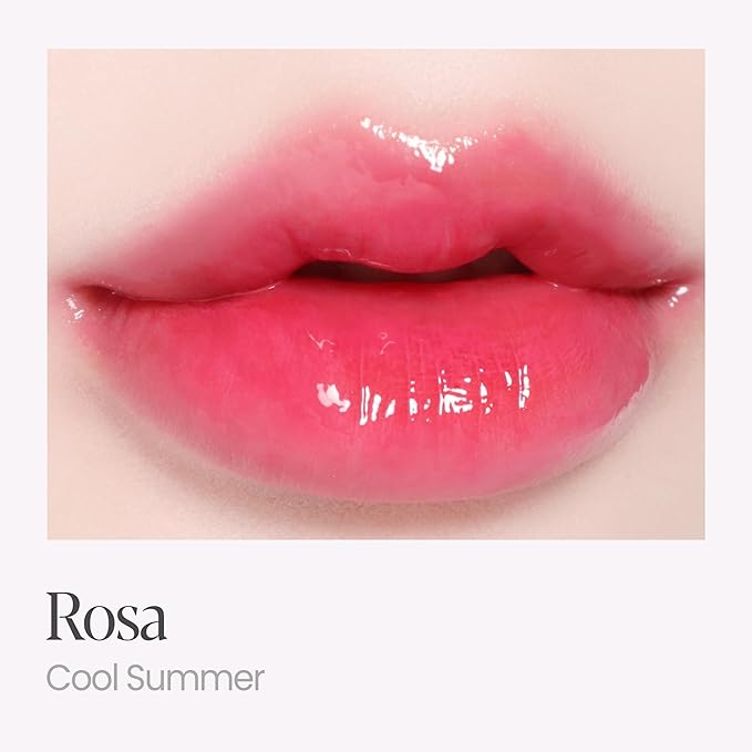 Espoir Couture Lip Tint Glaze #5 Rosa 0.14oz | Volumizing Lip Stain with Syrupy Shine | Long-Lasting & Vibrant Color for Radiant Lip Look | Moisturizing & Glossy Lip Tint | Korean Lip Makeup-VivaGrace Women