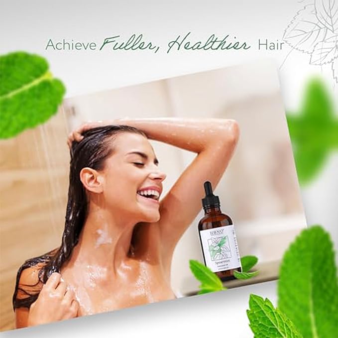 HBNO Spearmint Essential Oil - Huge 4 oz (120ml) Value Size - Natural Spearmint Oil - Perfect for Cleaning, Aromatherapy, DIY, Soap & Diffuser -VivaGrace Women