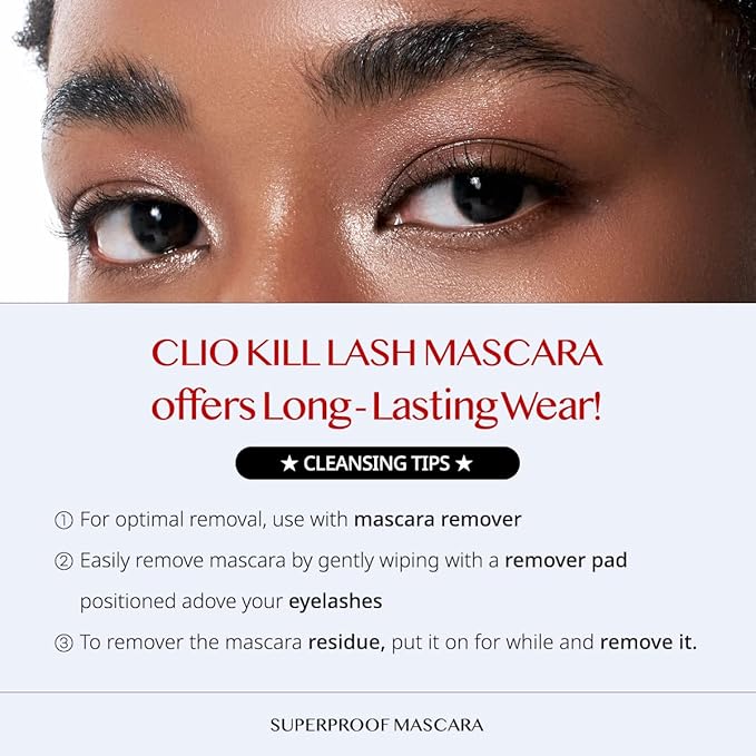 CLIO Kill Lash Superproof Mascara (02 VOLUME CURLING BLACK)